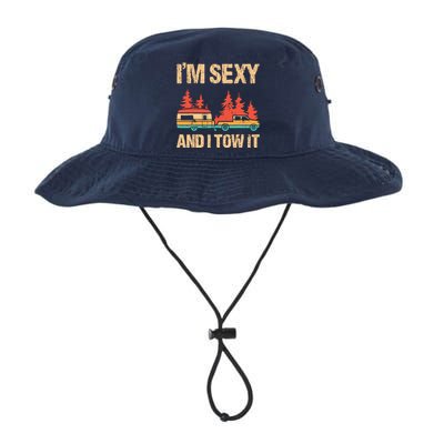 IM Sexy And I Tow It Bigfoot Camp Trees Hike Hiking Camping Legacy Cool Fit Booney Bucket Hat