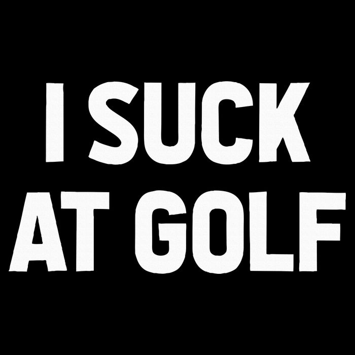 I Suck At Golf Sarcastic Loser Golfers Friend Funny Golfing City Backpack