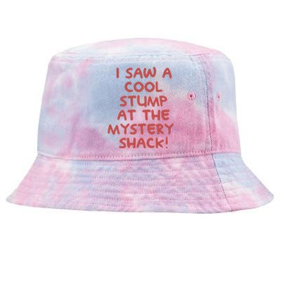 I Saw A Cool Stump At The Mystery Shack! Tie-Dyed Bucket Hat