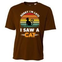 I Saw A Cat Cooling Performance Crew T-Shirt