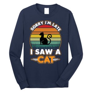 I Saw A Cat Long Sleeve Shirt