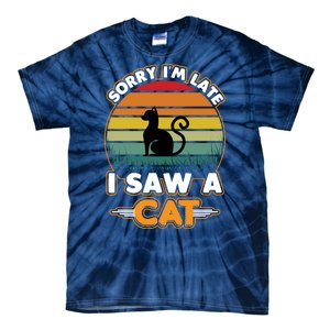 I Saw A Cat Tie-Dye T-Shirt