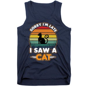 I Saw A Cat Tank Top