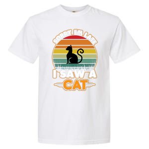 I Saw A Cat Garment-Dyed Heavyweight T-Shirt