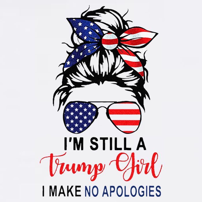 Im Still A Trump Girl Make No Apologies Patriotic American Bucket Hat