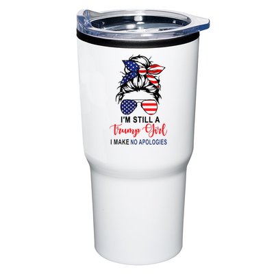 Im Still A Trump Girl Make No Apologies Patriotic American Tumbler