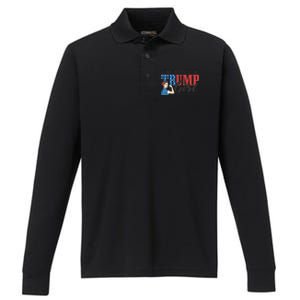 IM Still A Trump Make No Apologies Patriotic American Gift Performance Long Sleeve Polo