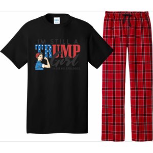 IM Still A Trump Make No Apologies Patriotic American Gift Pajama Set