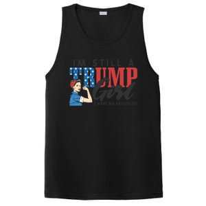 IM Still A Trump Make No Apologies Patriotic American Gift PosiCharge Competitor Tank