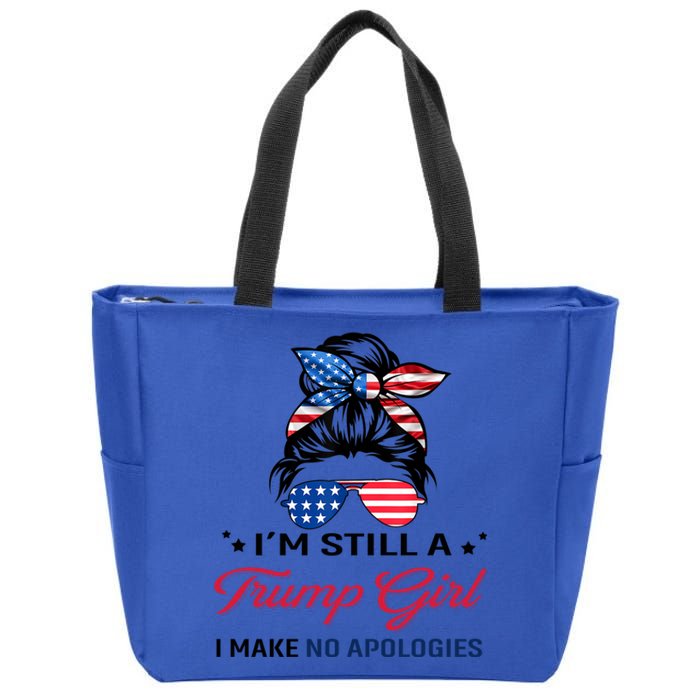 IM Still A Trump I Make No Apologies Gift Zip Tote Bag