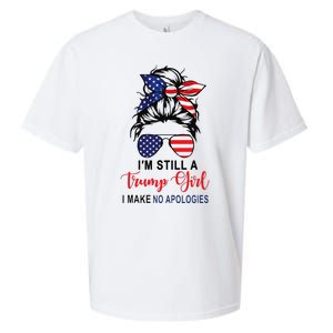 IM Still A Trump Girl Make No Apologies Patriotic American Sueded Cloud Jersey T-Shirt