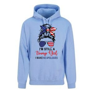 IM Still A Trump Girl Make No Apologies Patriotic American Unisex Surf Hoodie