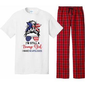 IM Still A Trump Girl Make No Apologies Patriotic American Pajama Set