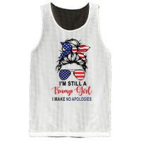 IM Still A Trump Girl Make No Apologies Patriotic American Mesh Reversible Basketball Jersey Tank