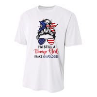 IM Still A Trump Girl Make No Apologies Patriotic American Performance Sprint T-Shirt