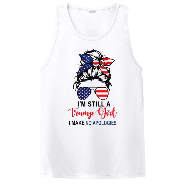 IM Still A Trump Girl Make No Apologies Patriotic American PosiCharge Competitor Tank