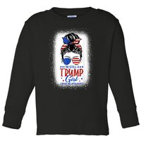 I'm Still A Trump I Make No Apologies Trump 2024 Women Toddler Long Sleeve Shirt