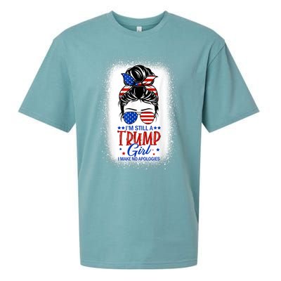 I'm Still A Trump I Make No Apologies Trump 2024 Women Sueded Cloud Jersey T-Shirt