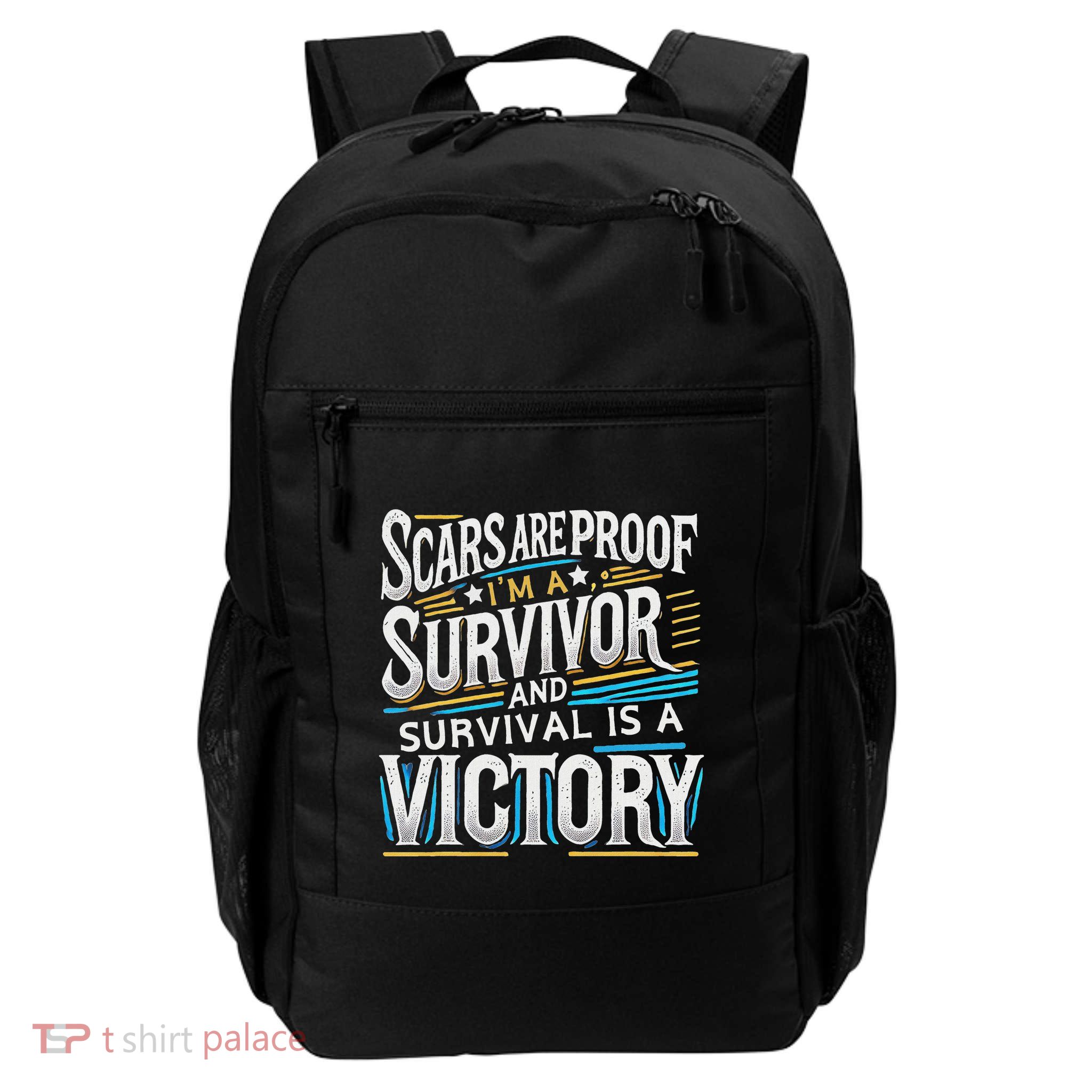 Inspirational Scars Are Proof IM A Survivor Surgery Daily Commute Backpack