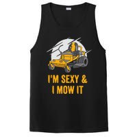 I'm Sexy and I Mow It Funny Ride On Lawn Mower Landscaping PosiCharge Competitor Tank