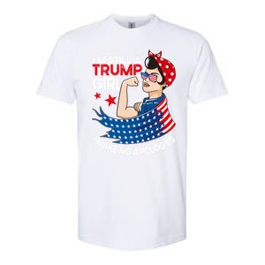 IM Still A Trump I Make No Apologies Trump 2024 Gift Softstyle CVC T-Shirt