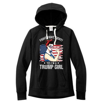 IM Still A Trump Girl I Make No Apologies Women's Fleece Hoodie