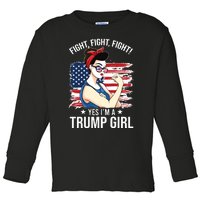 IM Still A Trump Girl I Make No Apologies Toddler Long Sleeve Shirt