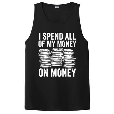 I Spend All Of My Money On Money PosiCharge Competitor Tank