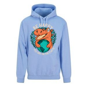 Ironic Statet About Climate Change By A Dinosaur Gift Unisex Surf Hoodie