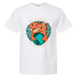 Ironic Statet About Climate Change By A Dinosaur Gift Garment-Dyed Heavyweight T-Shirt