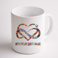 I Sew A Piece Of My Heart Into Every Quilt I Make Mug