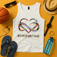 I Sew A Piece Of My Heart Into Every Quilt I Make Tank Top