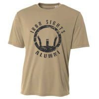 Iron Sights Alumni Boot Camp Shooting Marksmanship Veteran Cooling Performance Crew T-Shirt