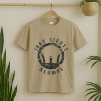 Iron Sights Alumni Boot Camp Shooting Marksmanship Veteran T-Shirt