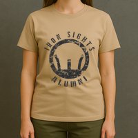 Iron Sights Alumni Boot Camp Shooting Marksmanship Veteran T-Shirt