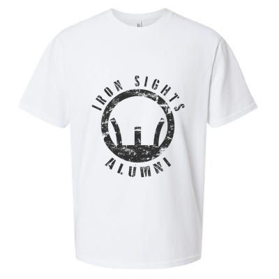Iron Sights Alumni Boot Camp Shooting Marksmanship Veteran Sueded Cloud Jersey T-Shirt