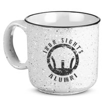 Iron Sights Alumni Boot Camp Shooting Marksmanship Veteran 15oz Campfire Ceramic Mug