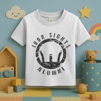 Iron Sights Alumni Boot Camp Shooting Marksmanship Veteran Toddler T-Shirt