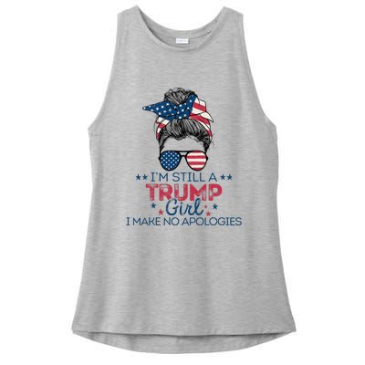 I'm Still A Trump I Make No Apologies Trump 2024 Ladies PosiCharge Tri-Blend Wicking Tank