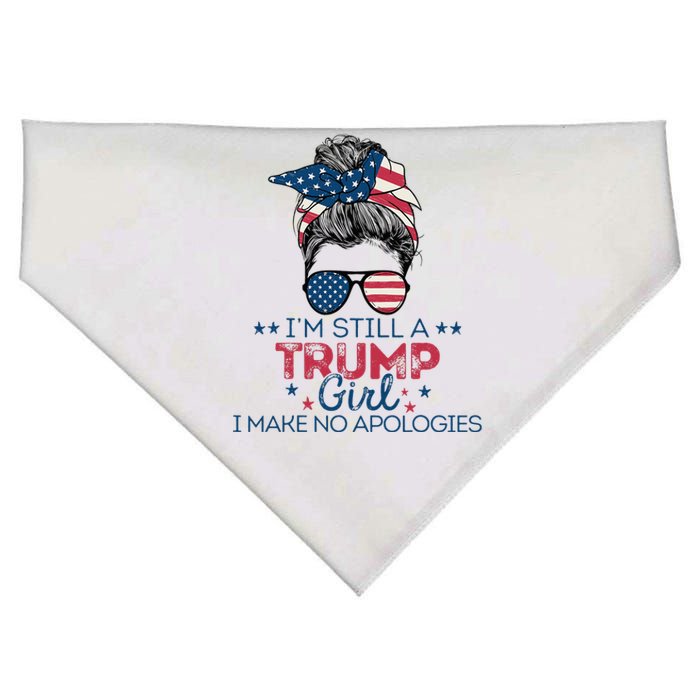 I'm Still A Trump I Make No Apologies Trump 2024 USA-Made Doggie Bandana