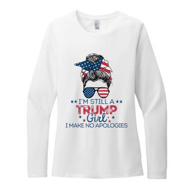 I'm Still A Trump I Make No Apologies Trump 2024 Womens CVC Long Sleeve Shirt