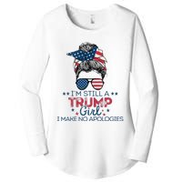 I'm Still A Trump I Make No Apologies Trump 2024 Women's Perfect Tri Tunic Long Sleeve Shirt