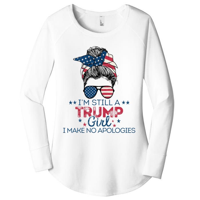 I'm Still A Trump I Make No Apologies Trump 2024 Women's Perfect Tri Tunic Long Sleeve Shirt