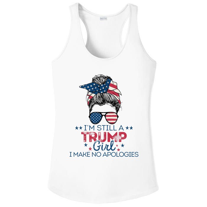 I'm Still A Trump I Make No Apologies Trump 2024 Ladies PosiCharge Competitor Racerback Tank