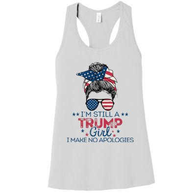 I'm Still A Trump I Make No Apologies Trump 2024 Women's Racerback Tank