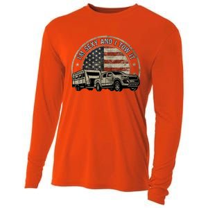 IM Sexy And I Tow It Cooling Performance Long Sleeve Crew