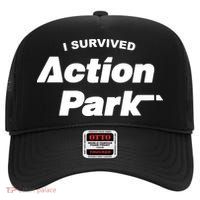 I Survived Action Park High Crown Mesh Back Trucker Hat