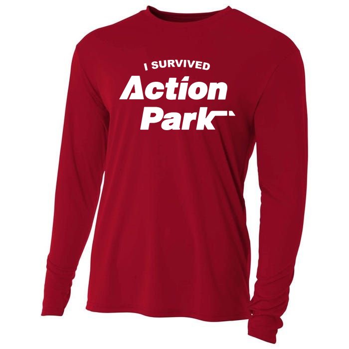 I Survived Action Park Cooling Performance Long Sleeve Crew