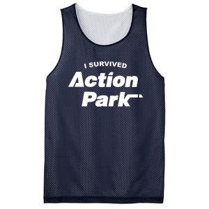 I Survived Action Park Mesh Reversible Basketball Jersey Tank