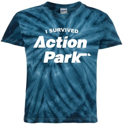 I Survived Action Park Kids Tie-Dye T-Shirt